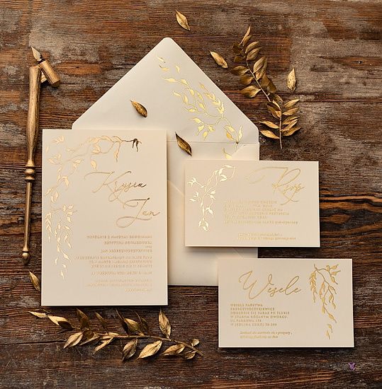 Invitaciones de matrimonio