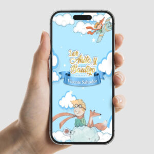 Invitación animada de El Principito